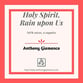 HOLY SPIRIT, RAIN UPON US SATB choral sheet music cover